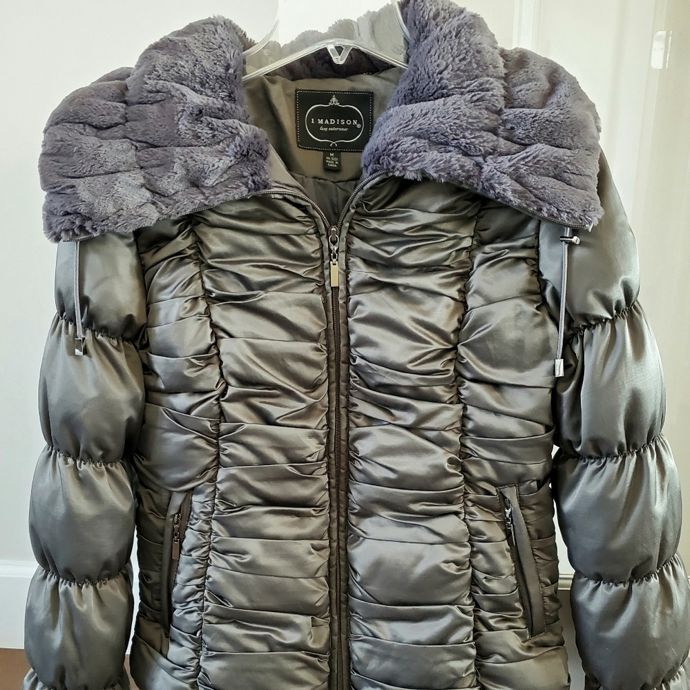 1 Madison Faux Fur Coat